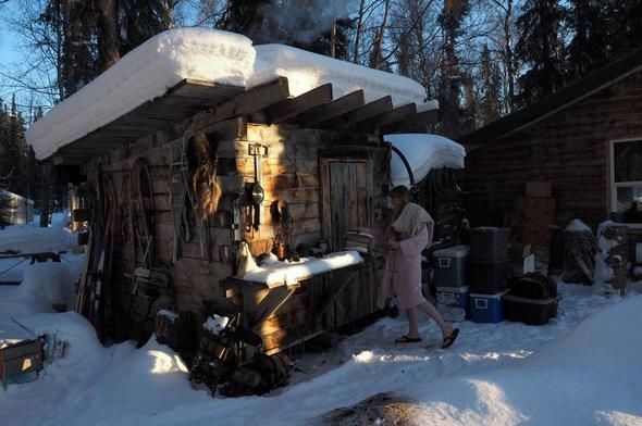 Foto - 18 yıldır ıssız ormandaki bu kulübede yaşıyorlar!