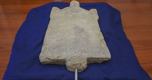 Foto - 1800 yıllık kefaret yazıtı 23 yıl sonra yeniden Türkiye'de