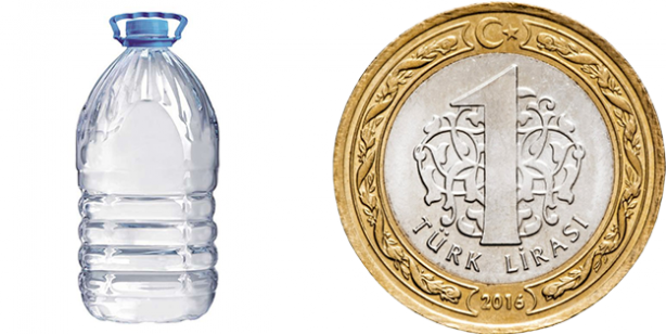 19 litre damacana su 70 liraya koşarken bu belediyede 5 litre su sadece 1 lira! 'Helal olsun' dedirttiler