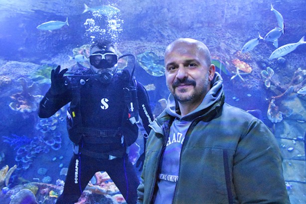 Foto - 19 mayıs 2022’de açılan akvaryumu yüz binler gezdi: Binlerce deniz canlısına ev sahipliği yapıyor... Çocuklar akvaryumda çok mutlu