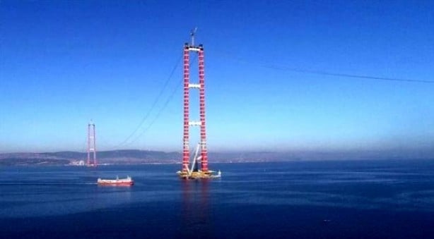 Foto - 1915 Çanakkale Köprüsü, Fransa'nın ünlü simgesini geçti