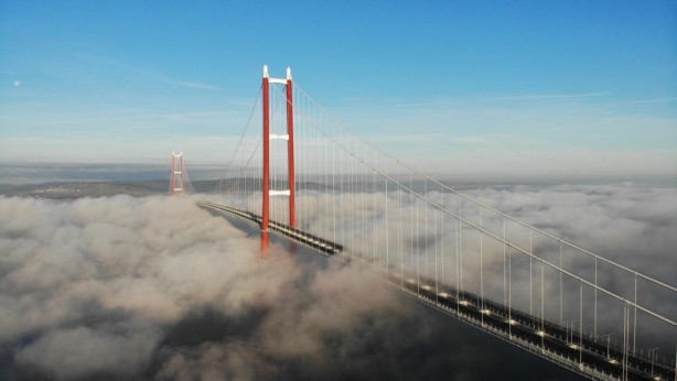 Foto - 1915 Çanakkale Köprüsü'nde görsel şölen