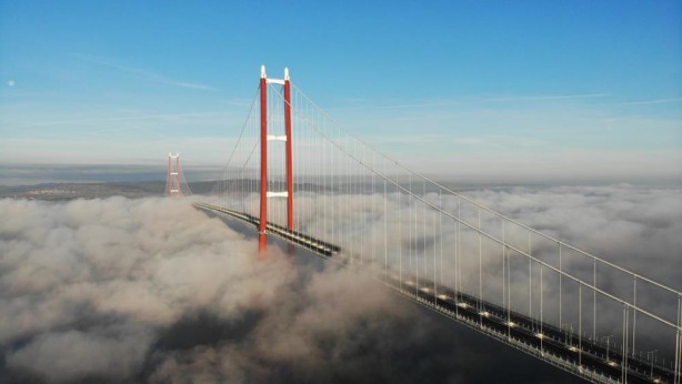 Foto - 1915 Çanakkale Köprüsü'nde görsel şölen