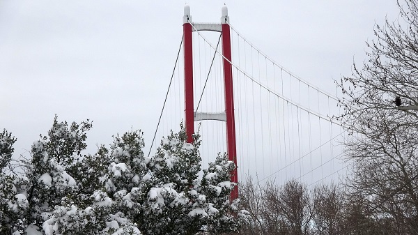 Foto - 1915 Çanakkale Köprüsü’nde kartpostallık görüntüler