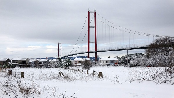 Foto - 1915 Çanakkale Köprüsü’nde kartpostallık görüntüler