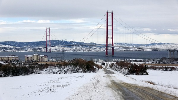 Foto - 1915 Çanakkale Köprüsü’nde kartpostallık görüntüler