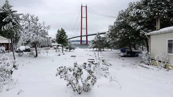 Foto - 1915 Çanakkale Köprüsü’nde kartpostallık görüntüler