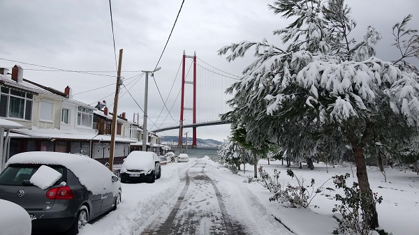 Foto - 1915 Çanakkale Köprüsü’nde kartpostallık görüntüler
