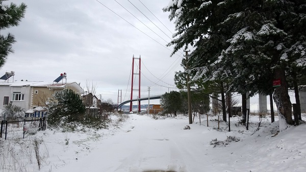 Foto - 1915 Çanakkale Köprüsü’nde kartpostallık görüntüler