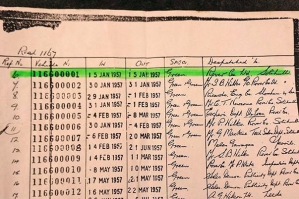 Foto - 1957 model arabanın fiyatı dudak uçuklatıyor!