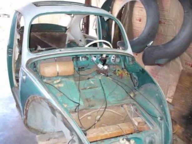 Foto - 1966 model Vosvos'u 2016 modele çevirdi