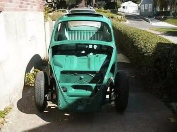 Foto - 1966 model Vosvos'u 2016 modele çevirdi