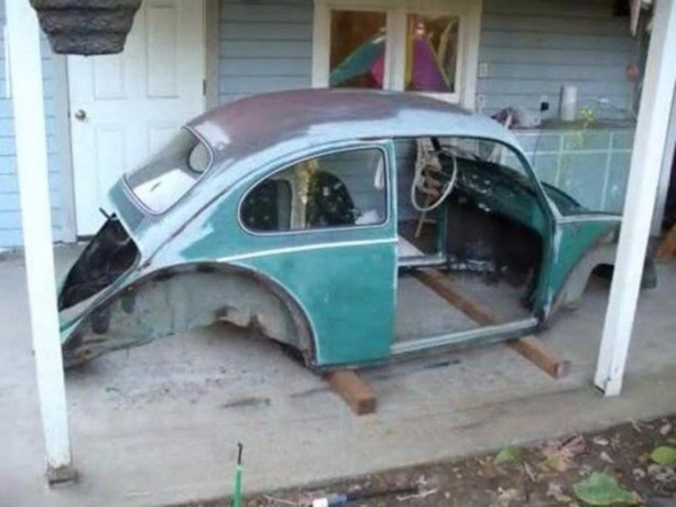 Foto - 1966 model Vosvos'u 2016 modele çevirdi