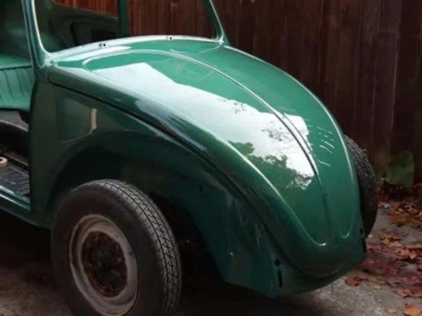 Foto - 1966 model Vosvos'u 2016 modele çevirdi