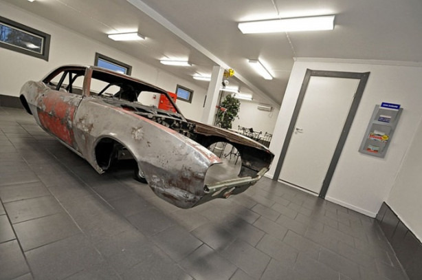 Foto - 1968 model Chevrolet Camaro'yu yenilediler!