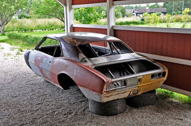 Foto - 1968 model Chevrolet Camaro'yu yenilediler!