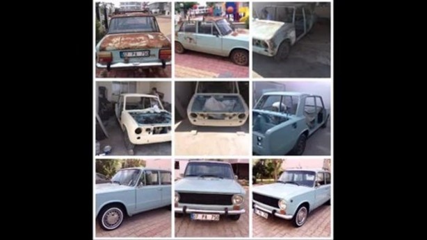 Foto - 1975 model Murat 124'ün muhteşem değişimi