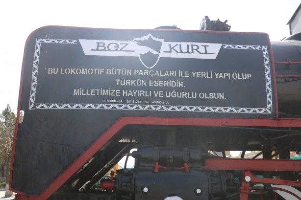 Foto - 1986 yılında emekliye ayrıldı! O ilimizde sergileniyor! Türkiye'nin ilk yerli ve milli lokomotifi ‘Bozkurt'