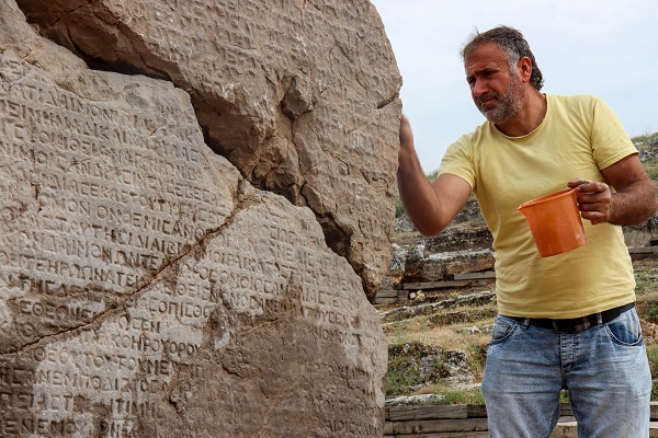Foto - 2 bin 100 yıllık anıt Perre Antik Kenti'nde sergilenecek
