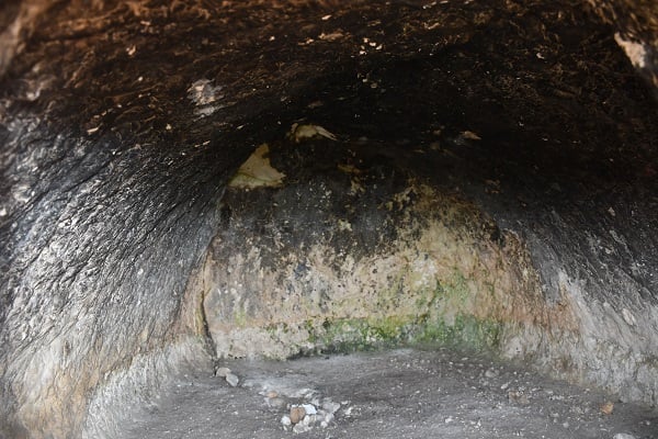 Foto - 2 bin 700 yıllık kaya mezarlarının üzerinden süzülüyor! Bütün köy bu bala sadece bakmakla yetiniyor