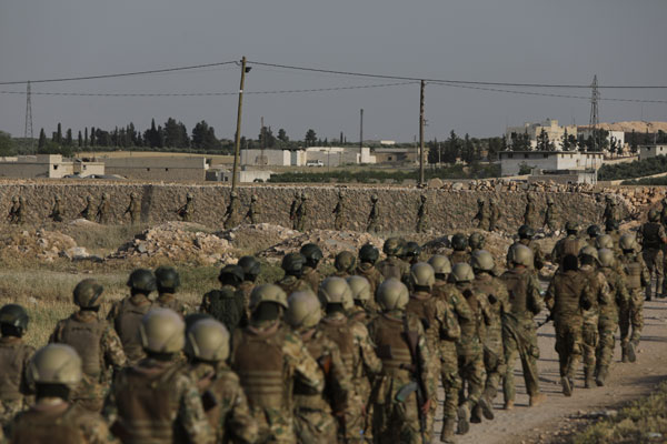 Foto - 2 bin asker! Suriye Milli Ordusu silah kuşandı