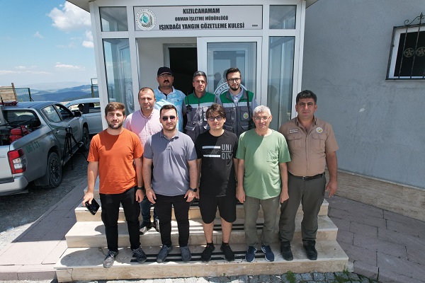 Foto - 2 bin rakımda yangın nöbeti