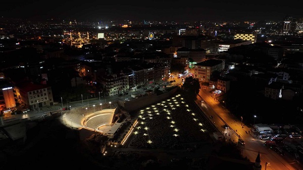 Foto - 2 bin yıllık alan ışıklandırıldı