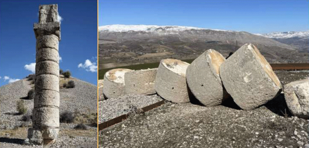 2 bin yıllık tarihi eser depremde bu hale geldi
