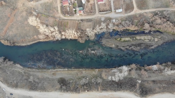 Foto - 2 görüntünün farkına dikkat! 5 ayda Kızılırmak’a neler oldu neler
