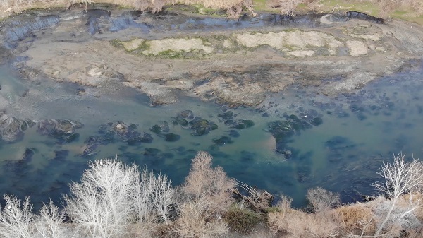Foto - 2 görüntünün farkına dikkat! 5 ayda Kızılırmak’a neler oldu neler