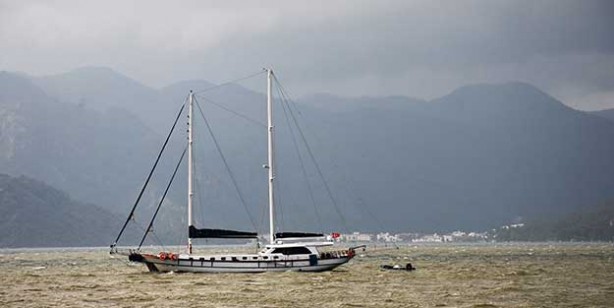 Foto - 2 günde 220 kilogram yağış! Marmaris'te hayat felç oldu