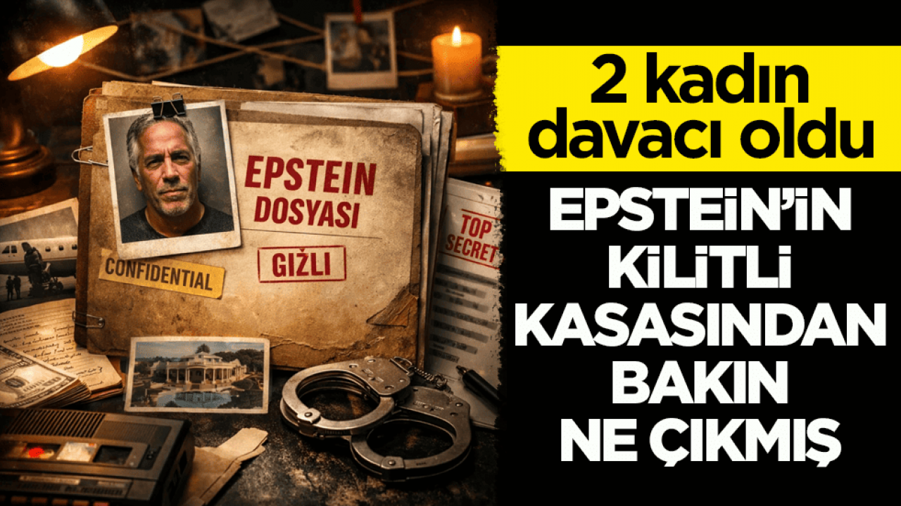2 kadın davacı oldu! Epstein’in kilitli kasasından bakın ne çıkmış