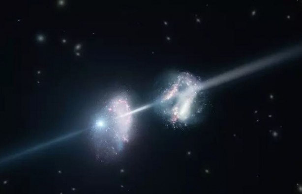 Foto - 2 milyar ışık yılı uzaklıktan gelen gama ışınları Dünya’nın iyonosferine çarptı