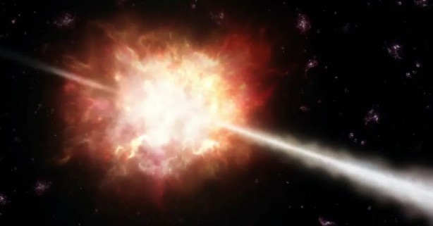 Foto - 2 milyar ışık yılı uzaklıktan gelen gama ışınları Dünya’nın iyonosferine çarptı