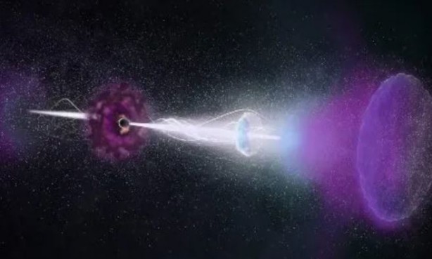 Foto - 2 milyar ışık yılı uzaklıktan gelen gama ışınları Dünya’nın iyonosferine çarptı