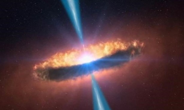 Foto - 2 milyar ışık yılı uzaklıktan gelen gama ışınları Dünya’nın iyonosferine çarptı