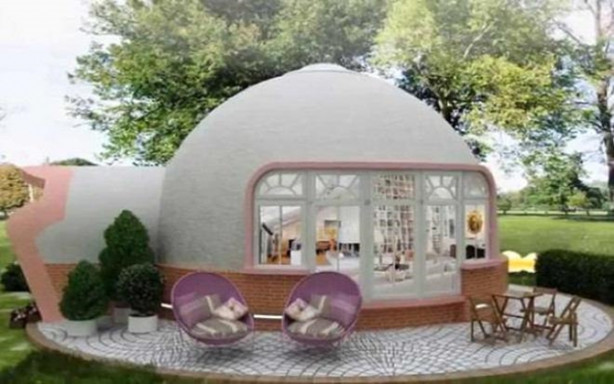 Foto - 2 saat içinde 300 sene dayanan ev inşa ediyorlar