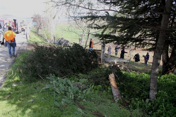 Foto - 2 saat önce aldıkları otomobille dehşeti yaşadılar!
