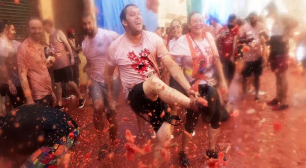 Foto - 20 bin kişilik israf festivali: Tonlarca domatesi heba ettiler! 