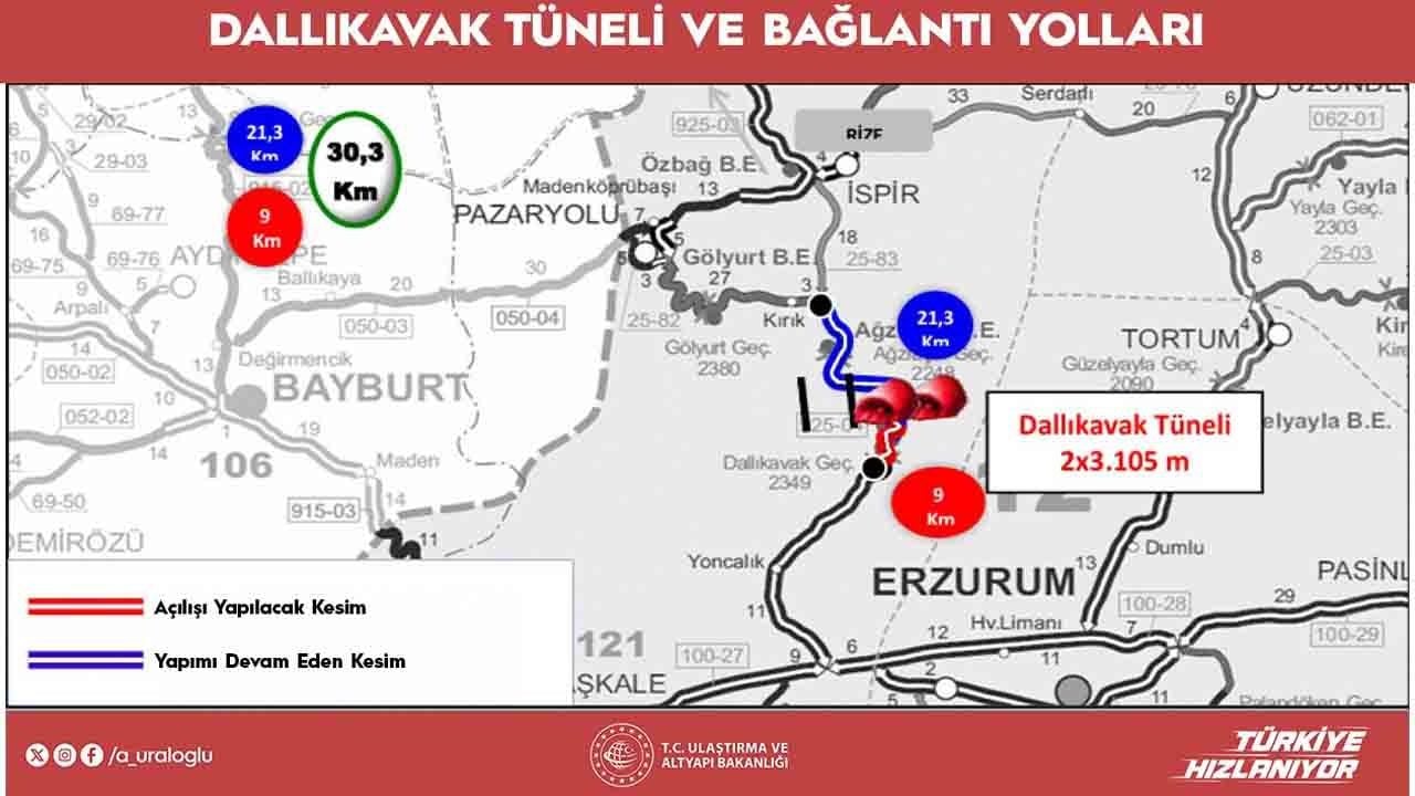 Foto - 20 dakikalık yol sadece 5 dakika olacak: Beklenen tünel hizmete açılıyor