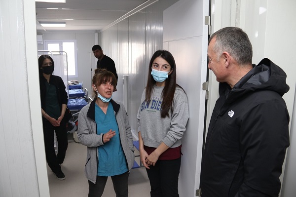 Foto - 20 günde inşa edilen hastane hizmete açıldı