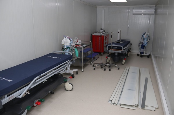 Foto - 20 günde inşa edilen hastane hizmete açıldı