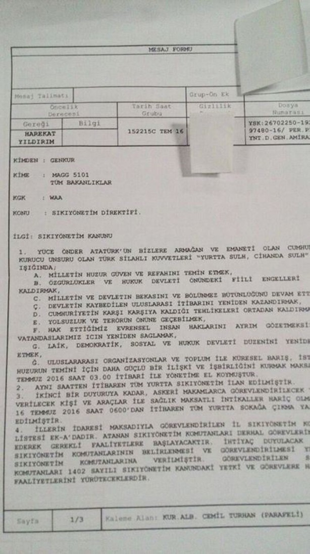 Foto - 20 maddelik 15 Temmuz darbe planı!