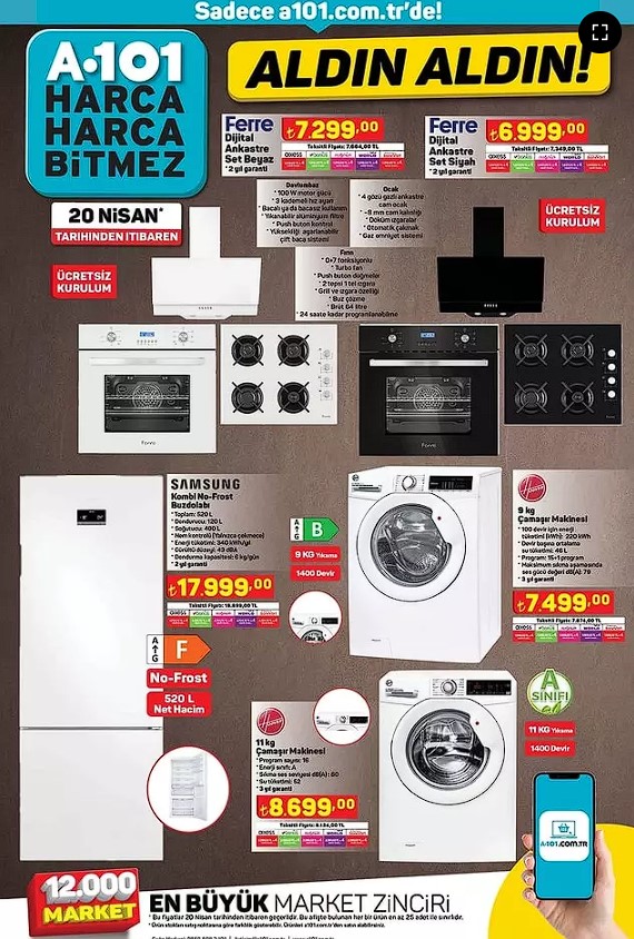 Foto - 20 Nisan 2023 A101 İnternete Özel Aldın Aldın Kataloğu yayımlandı! A101 IPhone 14 Plus ve Mi 11T Pro satışına başladı