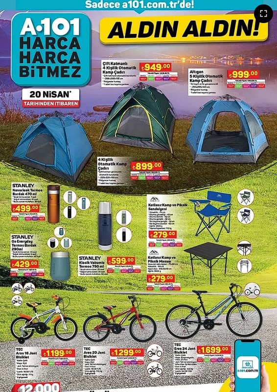 Foto - 20 Nisan 2023 A101 İnternete Özel Aldın Aldın Kataloğu yayımlandı! A101 IPhone 14 Plus ve Mi 11T Pro satışına başladı