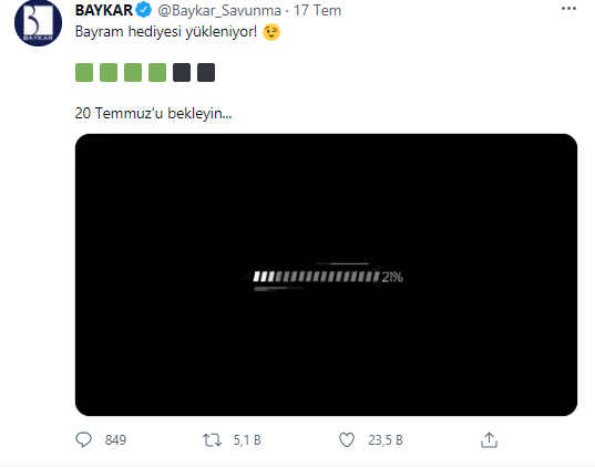 Foto - '20 Temmuz'u bekleyin' denmişti! Baykar müjdeyi Türkiye'ye ilan etti