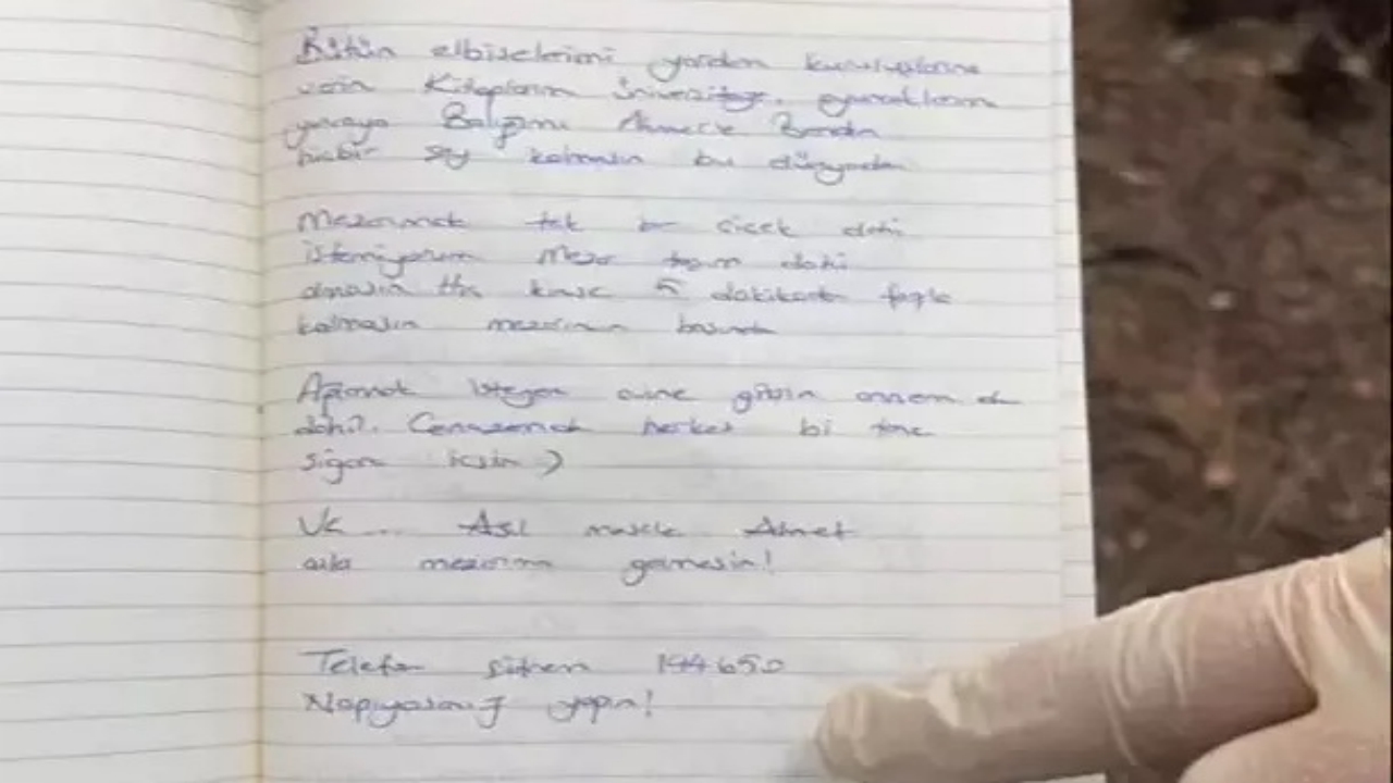 Foto - 20 yaşındaki ilahiyat öğrencisi kendini ağaca asıp intihar etmişti! Ardında bıraktığı mektup, herkesi şoka soktu