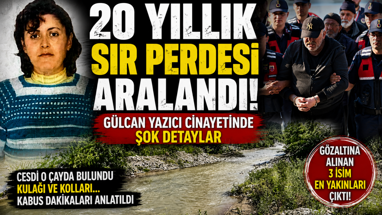 20 yıllık sır perdesi aralandı! Gülcan Yazıcı cinayetinde şok detaylar