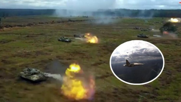 200 bin asker, 80 savaş uçağı, 15 gemi ve yüzlerce tank! Yeryüzünün en büyük ülkesi harekete geçti