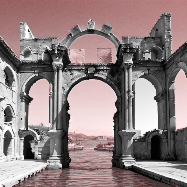 Foto - 200 yıl sonra böyle olacak! İşte yapay zekanın gözümden geleceğin Antalya'sı